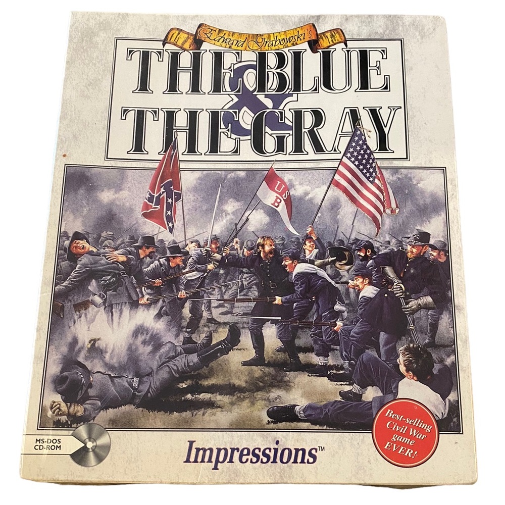 Edward Grabowski The Blue And Gray Civil War Game NEW